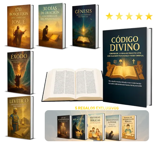 Mockup del material CÓDIGO DIVINO